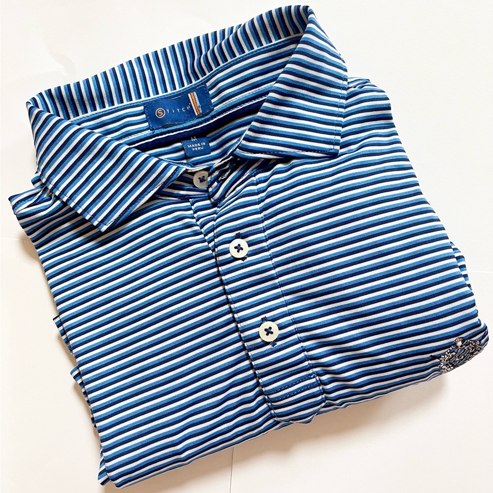 STITCH Golf Polo Men’s Size Medium